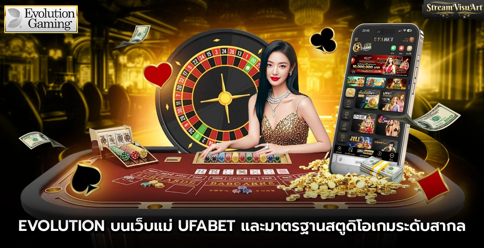 Evolution บนเว็บแม่ UFABET และมาตรฐานระดับสากล