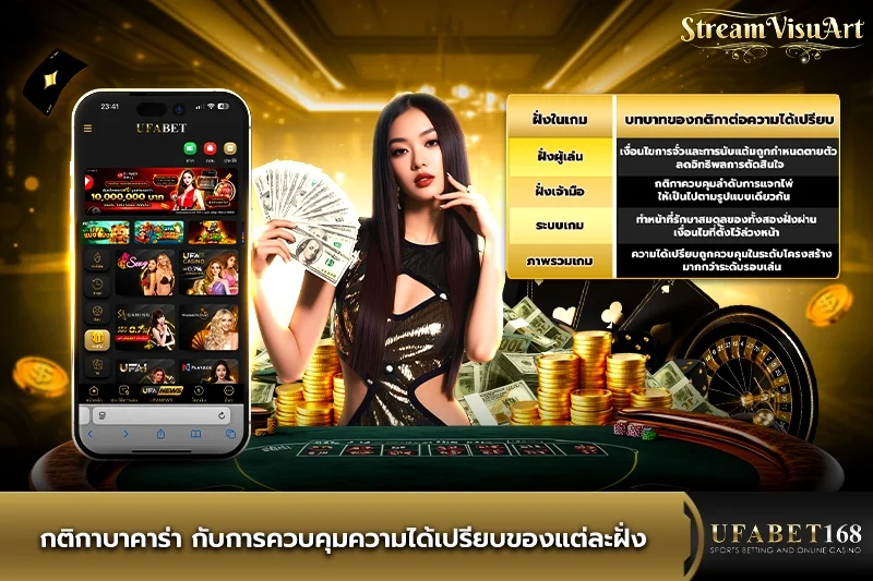 กติกาบาคาร่ากับการควบคุมความได้เปรียบ