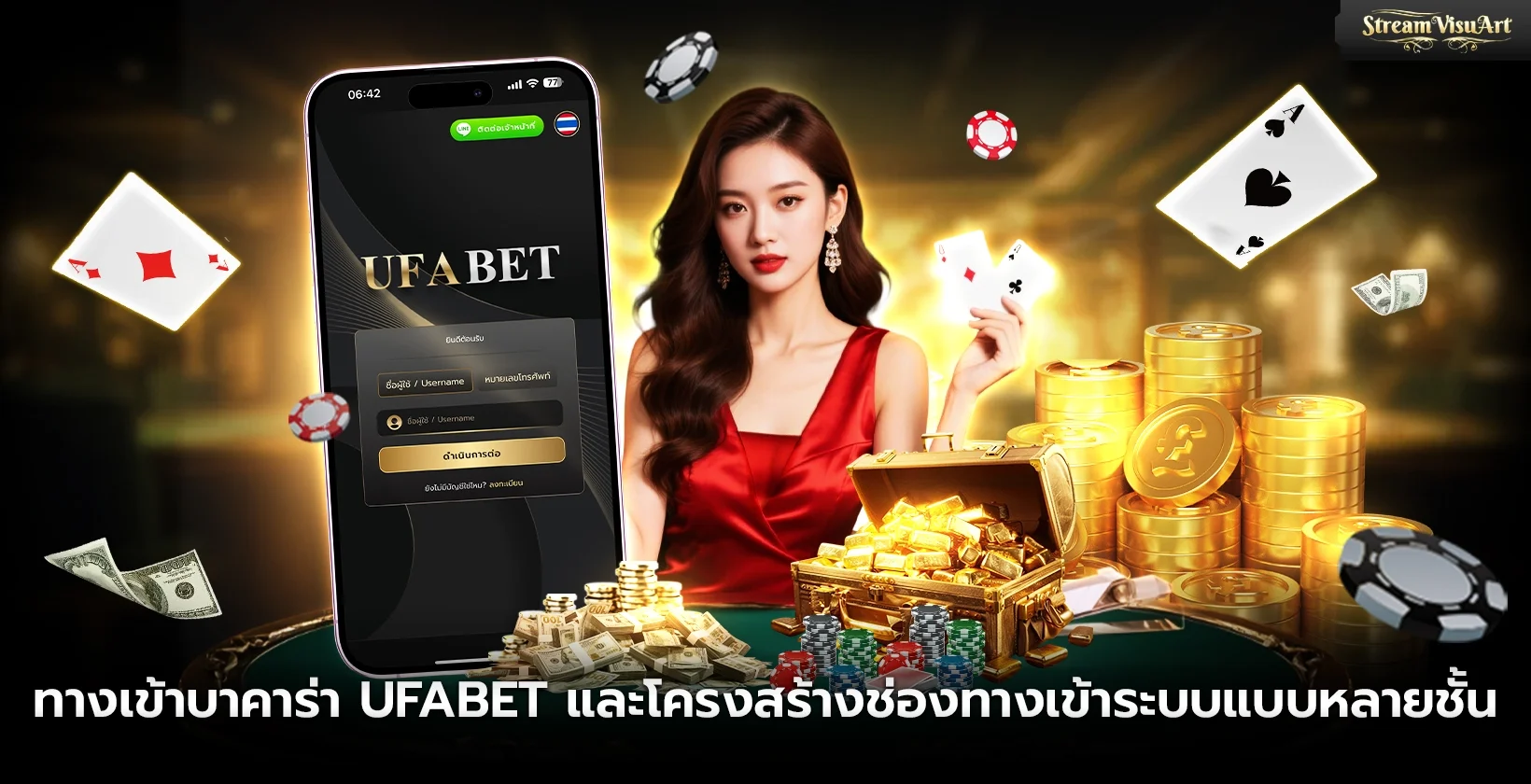 ทางเข้าบาคาร่า UFABET และโครงสร้างช่องทางเข้าระบบ